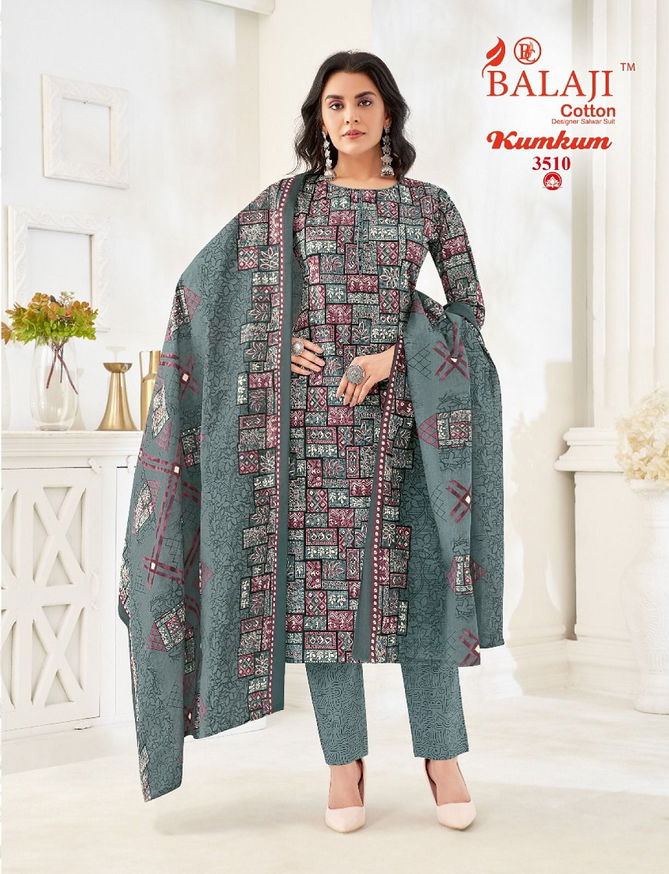 Kumkum Vol 35 By Balaji Pure Cotton Dress Material Wholesale Market In Surat
